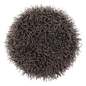 Tapis de bain Onda Coton - Anthracite - 60 x 60 cm