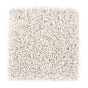 Tappetino da bagno Onda Cotone  - Bianco - 60 x 60 cm