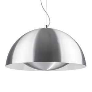 Hanglamp Ray 1 lichtbron aluminium - zilverkleurig