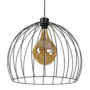 Hanglamp Coop 1 lichtbron ijzer - zwart - Diameter: 49 cm