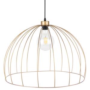 Suspension Coop 1 ampoule Fer - Doré - Diamètre : 57 cm