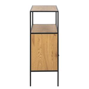 Barschrank Coogee Wildeiche Dekor / Schwarz