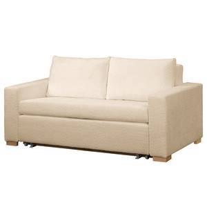 Schlafsofa LATINA Basic Bouclè - Bouclé Stoff Abby: Beige - Breite: 173 cm