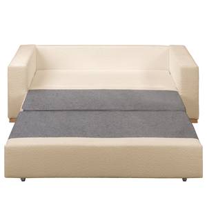 Schlafsofa LATINA Basic Bouclè - Bouclé Stoff Abby: Beige - Breite: 173 cm