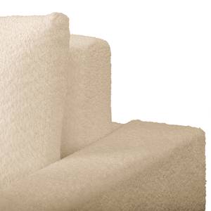 Schlafsofa LATINA Basic Bouclè - Bouclé Stoff Abby: Beige - Breite: 173 cm