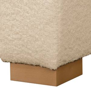 Schlafsofa LATINA Basic Bouclè - Bouclé Stoff Abby: Beige - Breite: 173 cm