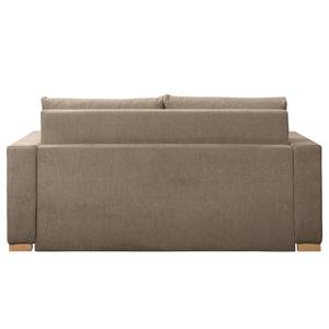 Schlafsofa LATINA Basic Webstoff - Strukturstoff Rima: Cappuccino - Breite: 173 cm