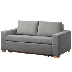 Schlafsofa LATINA Basic Webstoff - Strukturstoff Rima: Grau - Breite: 193 cm