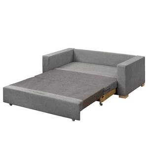 Schlafsofa LATINA Basic Webstoff - Strukturstoff Rima: Grau - Breite: 193 cm