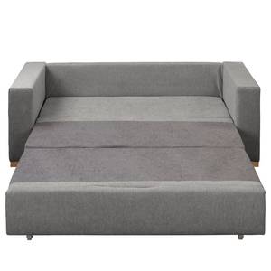 Schlafsofa LATINA Basic Webstoff - Strukturstoff Rima: Grau - Breite: 193 cm