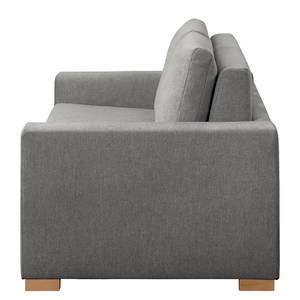 Schlafsofa LATINA Basic Webstoff - Strukturstoff Rima: Grau - Breite: 193 cm