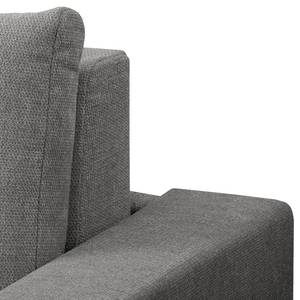 Schlafsofa LATINA Basic Webstoff - Strukturstoff Rima: Grau - Breite: 193 cm