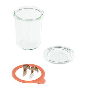 Mini-Einmachglas WECK Klarglas - Transparent - Höhe: 8 cm