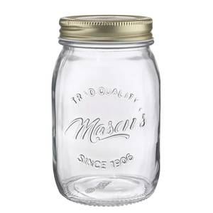 Voorraadpot MASONS 550 ml transparant glas - transparant