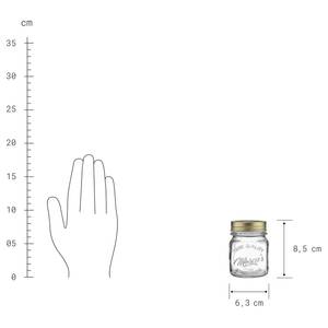 Pot MASONS 150 ml Verre transparent - Transparent