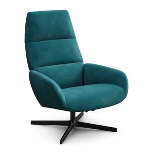 Relaxfauteuil Turami Turquoise - Velours