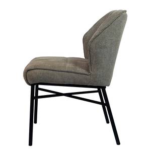 Chaise Zazid Fer / Velours - Taupe