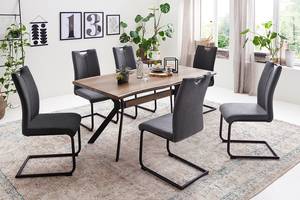 Chaises cantilever Turtur - Lot de 4 Anthracite