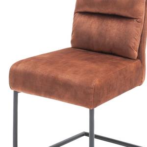 Chaises cantilever Naikan - Lot de 2 Marron