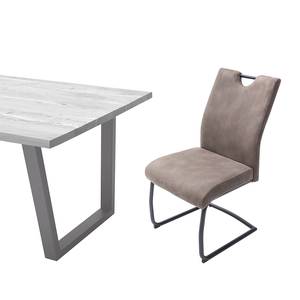 Chaises cantilever Marioco - Lot de 2 Sable