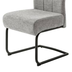 Chaises cantilever Douako - Lot de 2 Gris