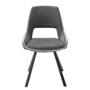 Chaises capitonnées Buksam - Lot de 2 Gris