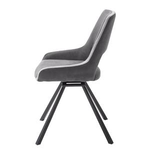 Chaises capitonnées Buksam - Lot de 2 Gris