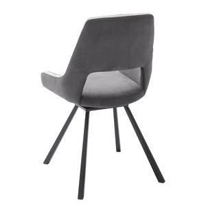 Chaises capitonnées Buksam - Lot de 2 Gris