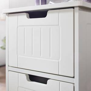 Meuble bas Patti MDF - Blanc - Largeur : 30 cm