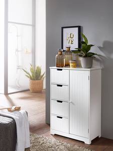 Meuble bas Patti MDF - Blanc - Largeur : 56 cm