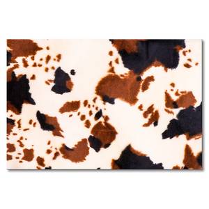 Quadro Cow Fur Abete massello / Tessuto misto - 80 x 120 cm