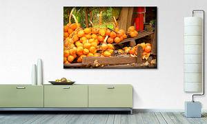 Leinwandbild Fruit Moment Fichte Massiv / Mischgewebe - 80 x 120 cm