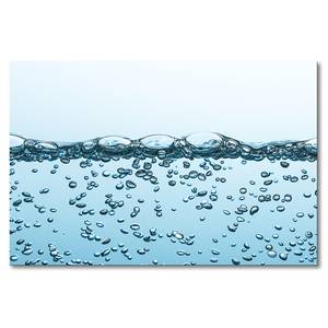 Leinwandbild Sparkling Water Fichte Massiv / Mischgewebe - 80 x 120 cm