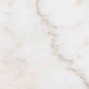 Tavolino Marcocci 52 cm Marmo / Metallo - Bianco marmo / Nero