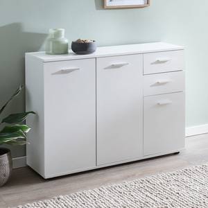 Dressoir Arejo spaanplaat - wit - Wit