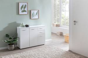 Dressoir Arejo spaanplaat - wit - Wit