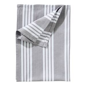 Asciugamano da cucina LOFT Cotone - grigio / bianco