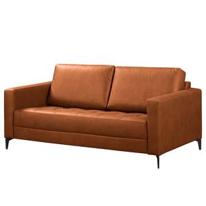 2-Sitzer Sofa Songer Microfaser Gardi: Dunkelbraun