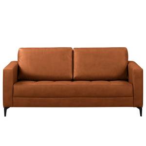 2-Sitzer Sofa Songer Microfaser Gardi: Dunkelbraun