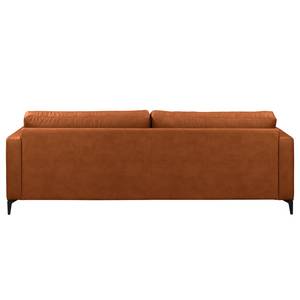 Canapé 3 places Songer Microfibre Gardi: Marron foncé