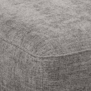 Canapé panoramique Arietta Tissu Cieli: Gris - Méridienne courte à gauche (vue de face)