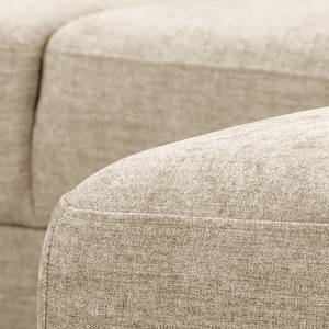 Wohnlandschaft Arietta Webstoff Cieli: Beige - Longchair davorstehend links