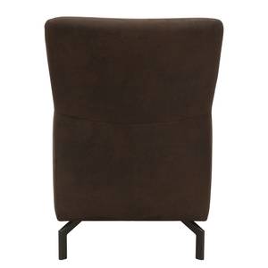 Fauteuil Purling Microvezel Medea: Donkerbruin