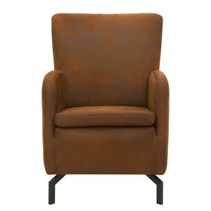 Fauteuil Purling Microvezel Medea: Bruin