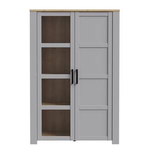 Vitrine Vassia 106 cm Gris lumineux