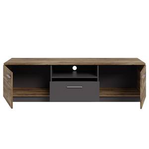 Meuble TV Jumapo Marron - Bois manufacturé - 180 x 49 x 52 cm