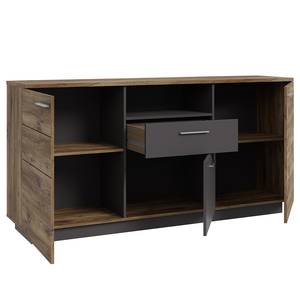 Sideboard Jumapo Zinneiche Dekor / Grau