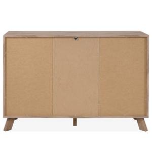 Dressoir Wragby spaanplaat - Zweeds-eikenhouten look - Breedte: 127 cm