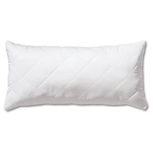 Coussin Sensofill Active Polyester / Coton - Blanc - 40 x 80 cm