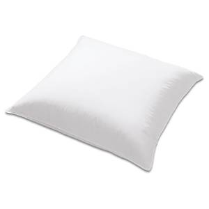 Coussin en duvet Bavaria Trio Soft Plumes / Duvet / Coton - Blanc - 80 x 80 cm